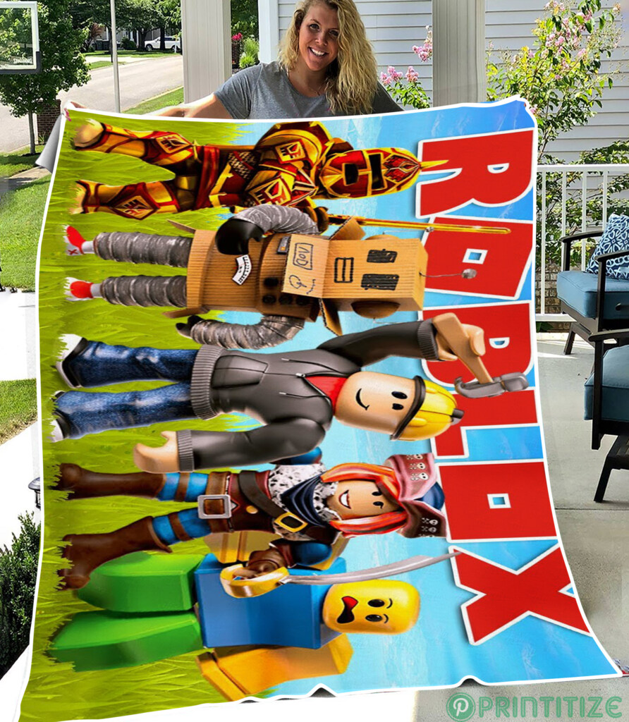 Painel Redondo Fundo Roblox Blanket - Hot Sale 2023