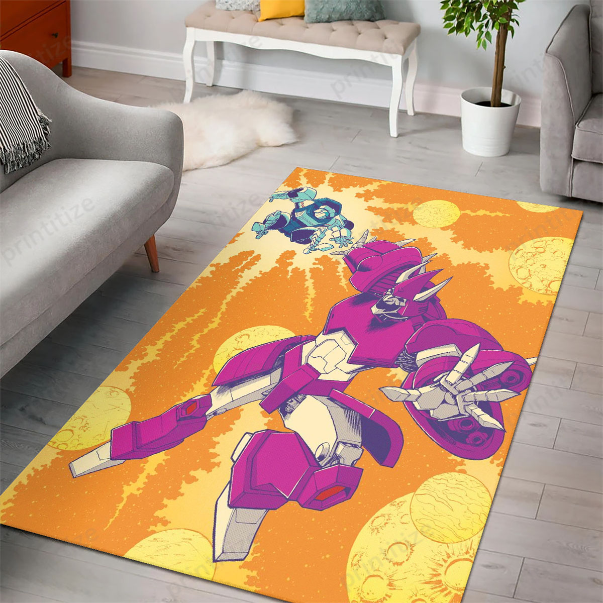 Buy Transformers Lost Light Art Rug Online | Free Shipping | Printitize