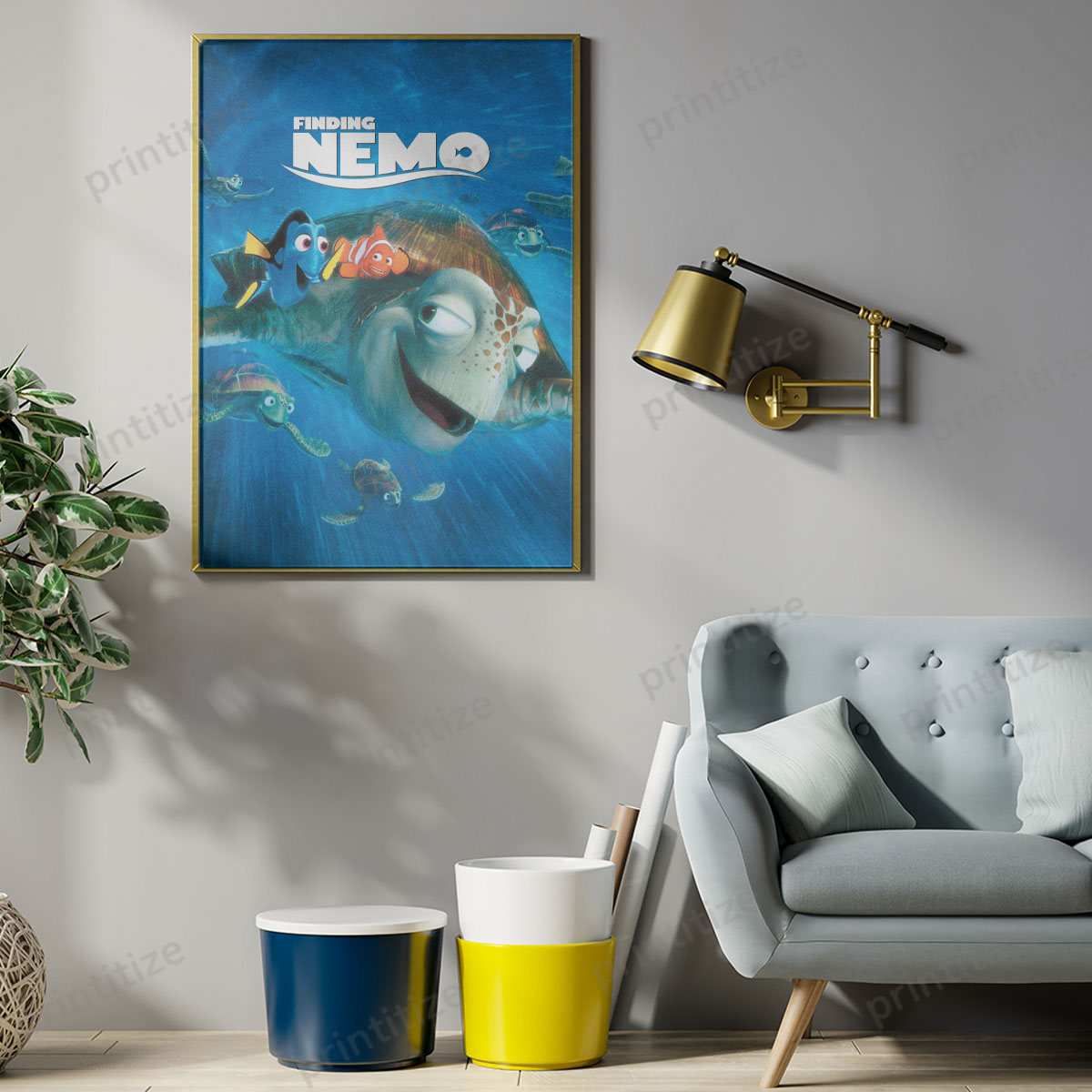 Buy Pixar Finding Nemo Portrait Poster Online | Free Shipping | Printitize