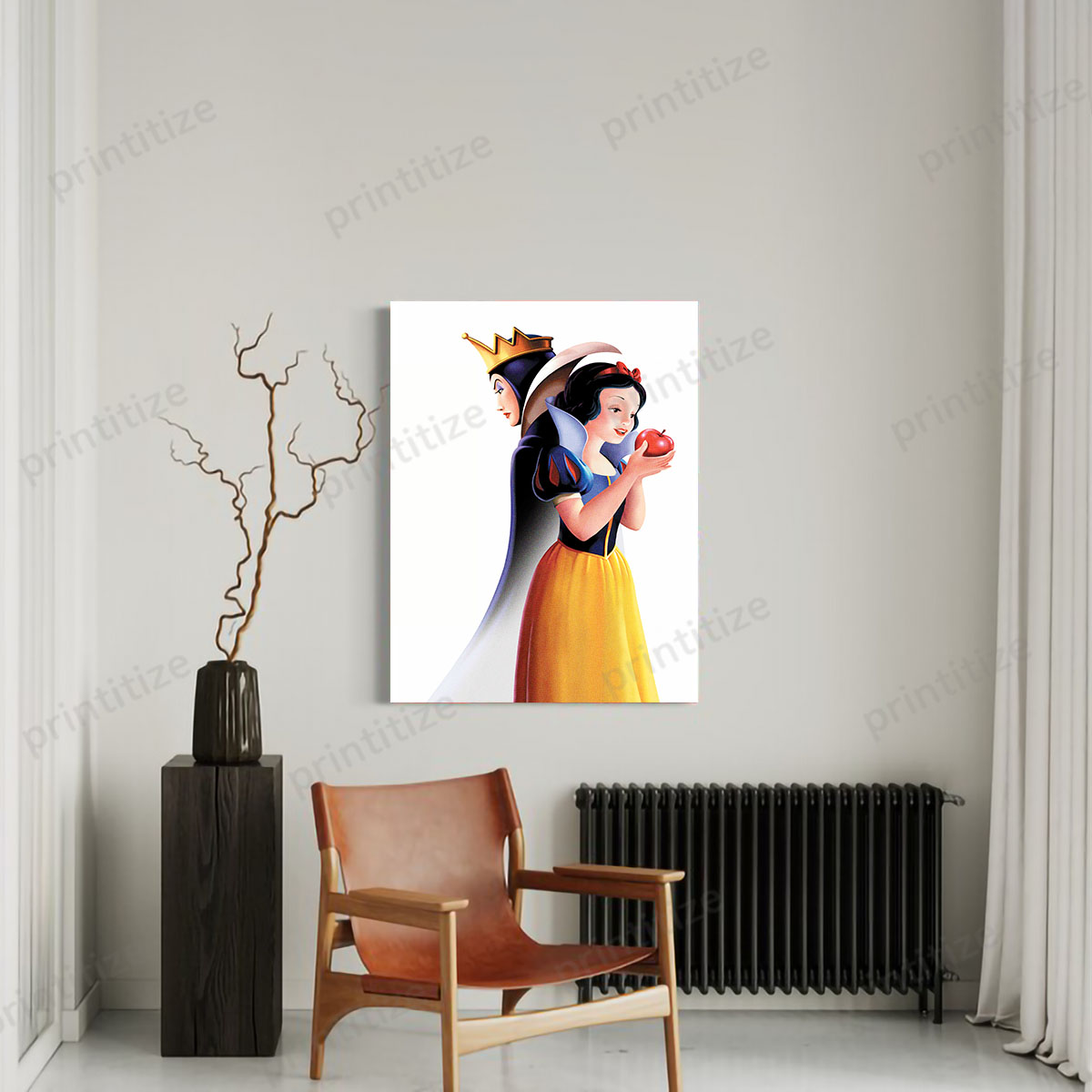 Buy Snow White And The Seven Dwarfs Portrait Canvas Online | Free ...