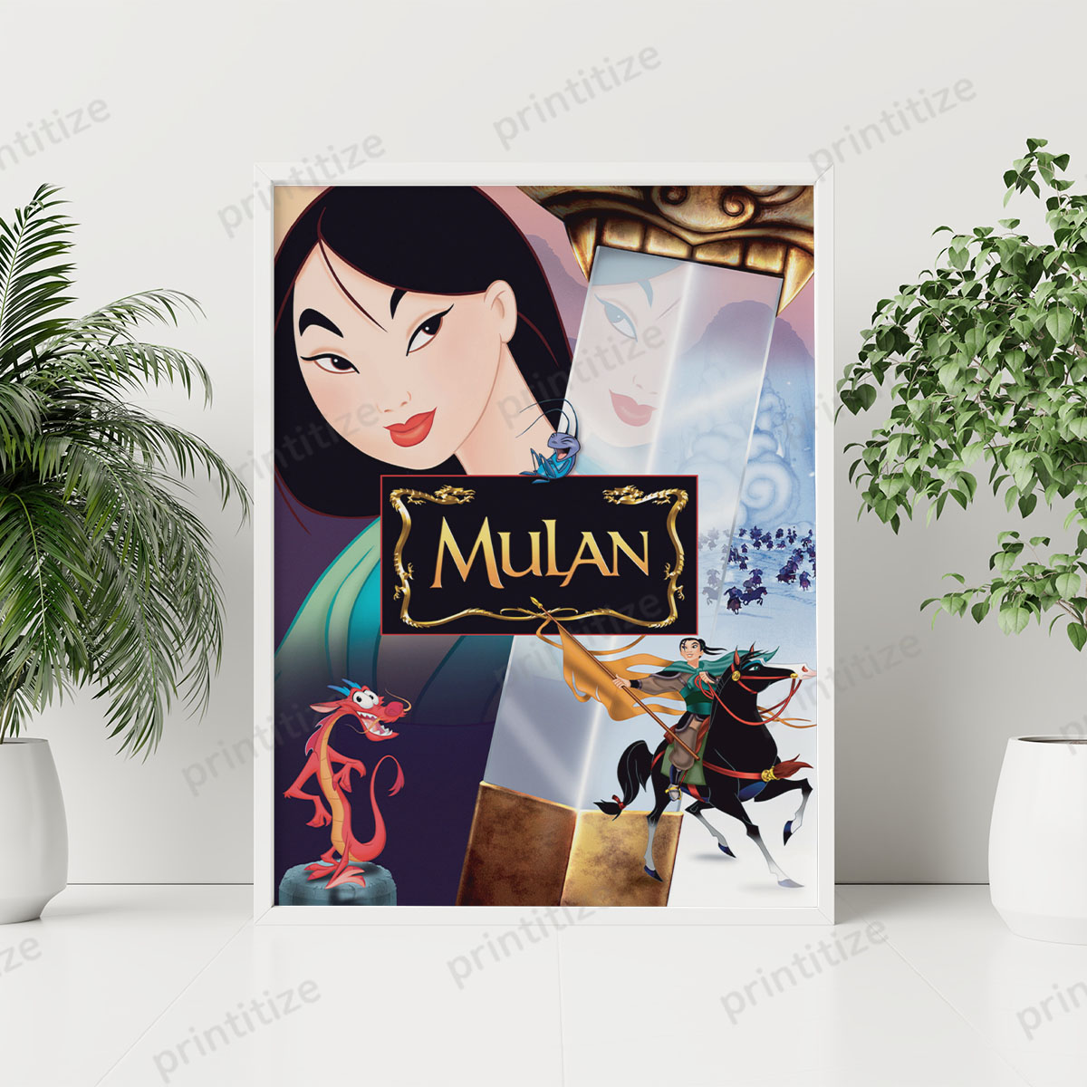 Buy Disney Mulan Portrait Poster Online | Free Shipping | Printitize