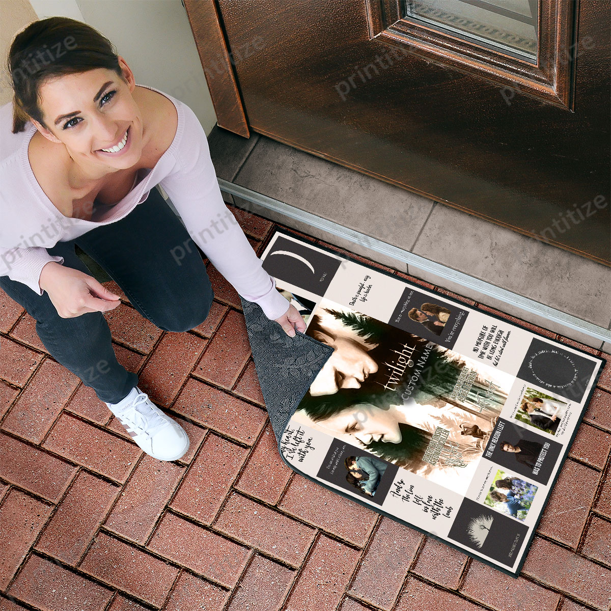 Personalized Custom Name The Twilight Saga Special Edition Doormat